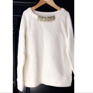 🆕NWT CREWCUTS cream color girls sweater